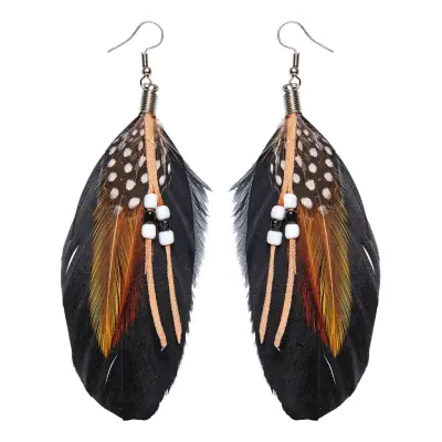 Örhängen med Fjädrar