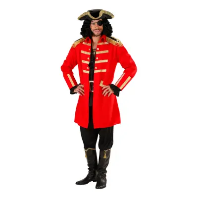 Elak Piratkapten Maskeraddräkt - X-Large