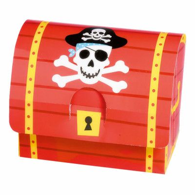 Kalasboxar i Papp Pirat - 8-pack