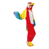Papegoja Ara Maskeraddräkt - One size