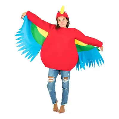 Papegoja Maskeraddräkt - One size