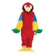 Papegojmaskot Deluxe Maskeraddräkt - One size