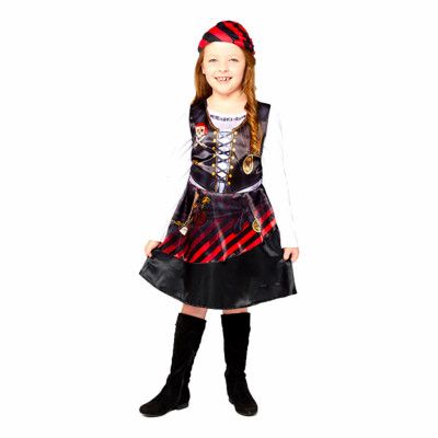 Pirat Klänning Barn Maskeraddräkt - X-Small