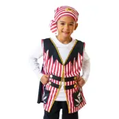Pirat Maskeradset för Barn - Medium