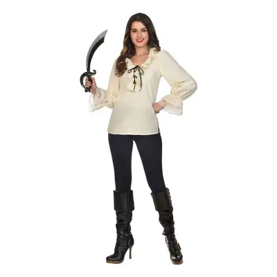 Pirat Skjorta för Dam - X-Small