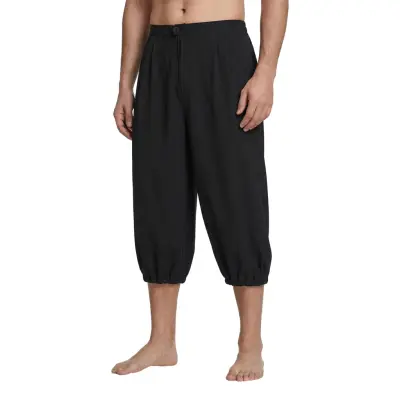 Piratbyxor Svarta Herr - X-Large