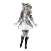 Piratdam Halloween Maskeraddräkt - Small