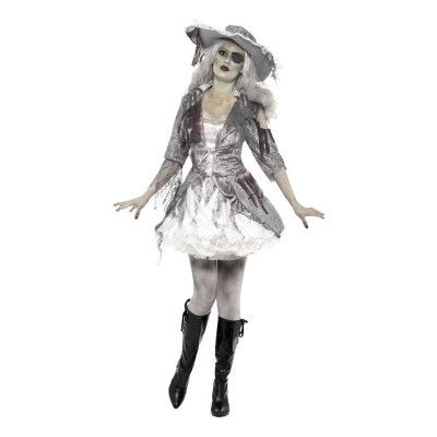 Piratdam Halloween Maskeraddräkt - Small