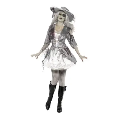 Piratdam Halloween Maskeraddräkt - Small