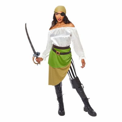 Piratdam Maskeraddräkt - Small