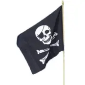 Piratflagga - 45x30 cm