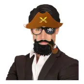 Piratglasögon med Skägg - One size