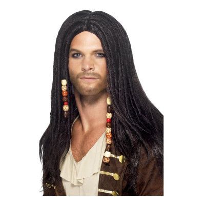 Piratperuk Svart - One size