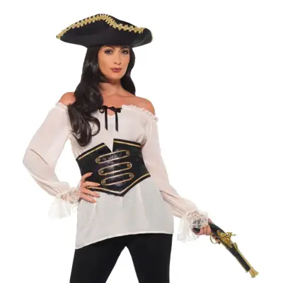 Piratskjorta Dam - Medium