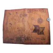 Skattkarta med Kompass