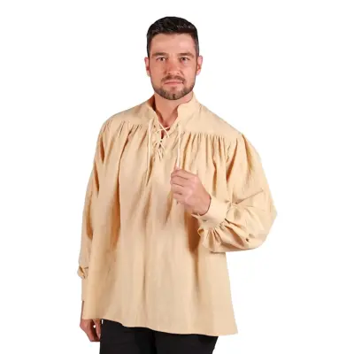 Skjorta Pirat Beige - X-Large
