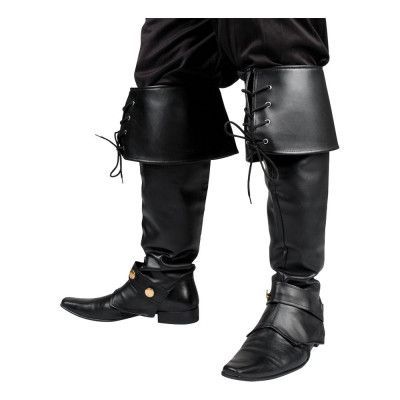 Skoöverdrag Pirat Svart - One size