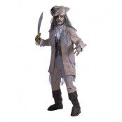 Zombie Pirat Man Maskeraddräkt - One size