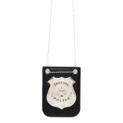 Halsband med Polisbricka