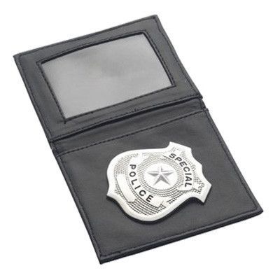 Plånbok Med Polisbricka