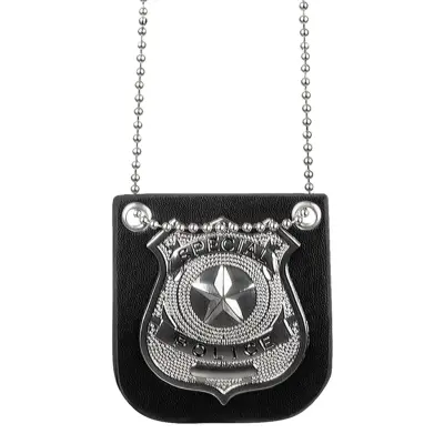 Polisbricka i Halsband