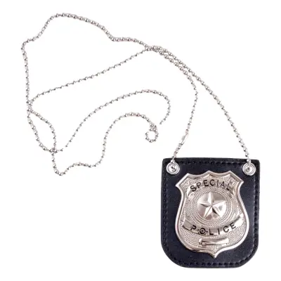 Polisbricka på Halsband