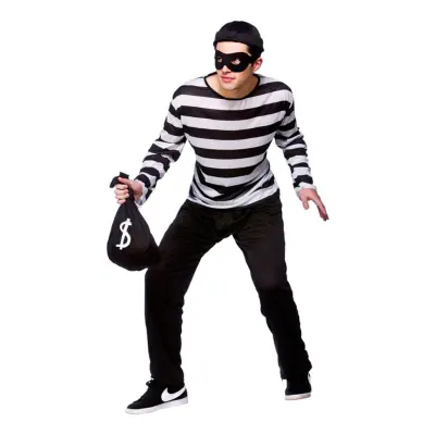 Tjuv Maskeraddräkt - Small