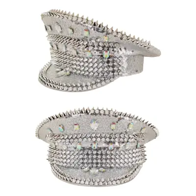 Festivalhatt Bling Silver - One size