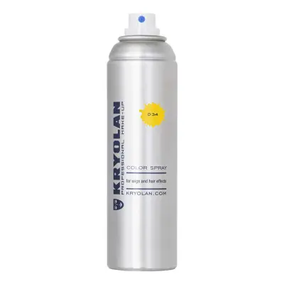 Kryolan Hårspray - Gul