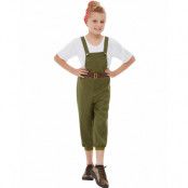 Lilla Lantbruksflickan från Andra Världskriget - Kostym till Barn