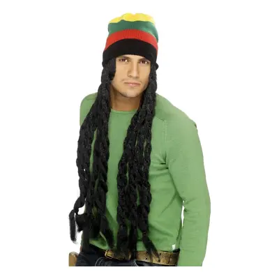 Rasta Peruk Set - One size