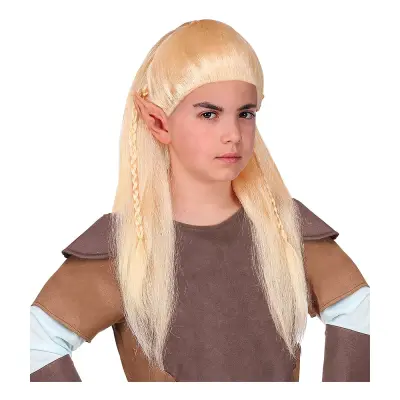 Bågskytt Blond Barnperuk - One size