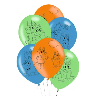 Ballonger Bluey - 6-pack