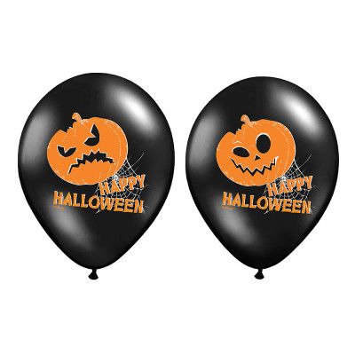 Ballonger Pumpor Halloween Pastell - 6-pack