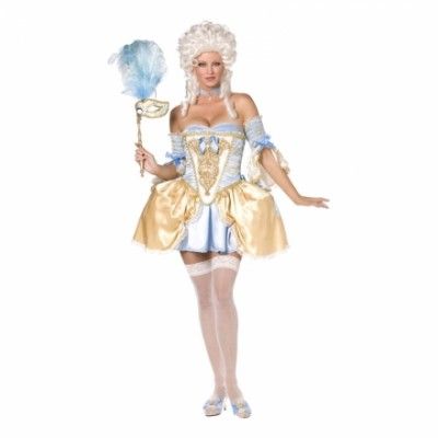 Barocktjej Maskeraddräkt