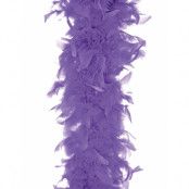 Lavendelfärgad Fjäderboa 180 cm