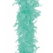Mintgrön Fjäderboa 180 cm