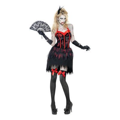 Zombie Burlesque Maskeraddräkt - Medium