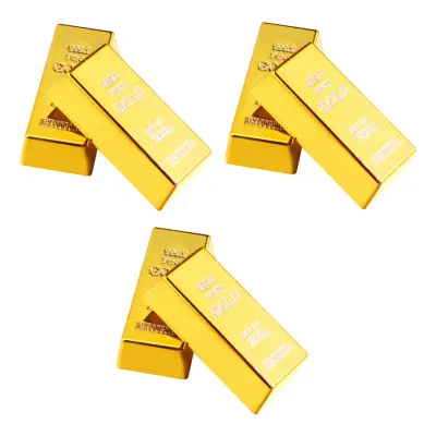 Guldtackor i Plast - 6-pack