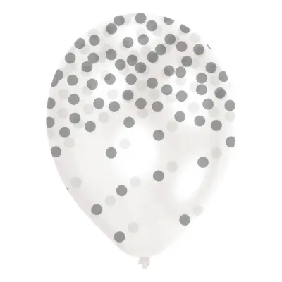 Ballonger Prickiga Silver - 6-pack