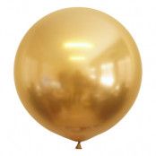 Latexballonger Stora Krom Guld - 10-pack
