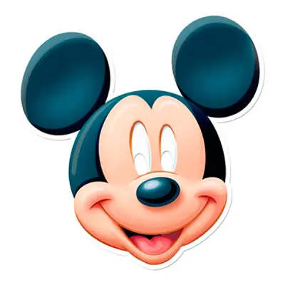 Musse Pigg Pappmasker