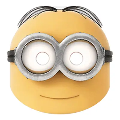 Pappmasker Minions - 6-pack