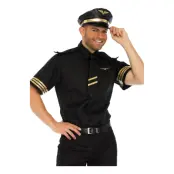 Pilot Deluxe Maskeraddräkt