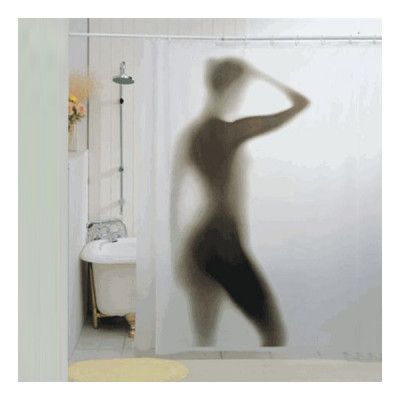 Sexig Kvinna Duschdraperi