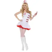 Sexig Sjuksköterska Budget Maskeraddräkt