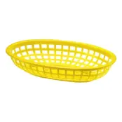 Snabbmatskorg - Gul
