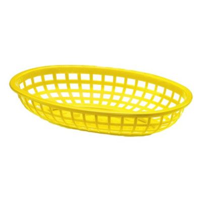 Snabbmatskorg - Gul
