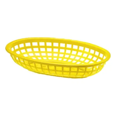 Snabbmatskorg - Gul