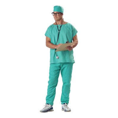Doktor Scrubs Maskeraddräkt - Medium